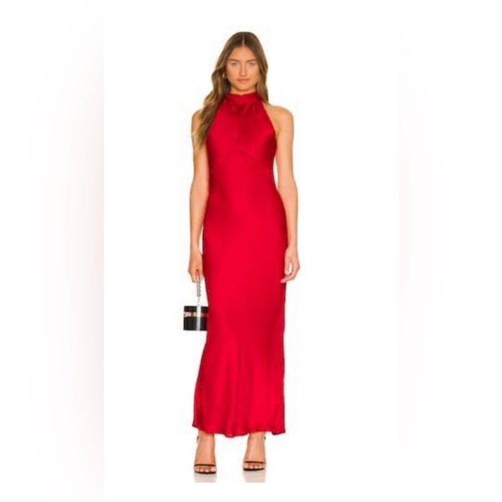 Bardot Amalfi Maxi Slip Dress